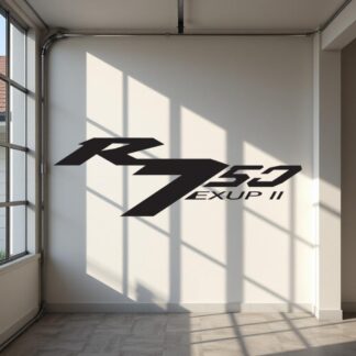 Sticker Autocollant yamaha r750 exup ii moto AN87322