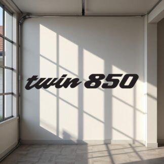 Sticker Autocollant yamaha twin 850 moto AN87323