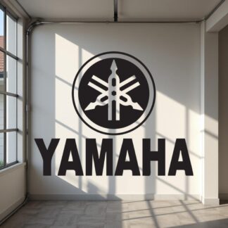 Sticker Autocollant  yamaha  moto AN87328