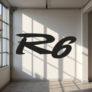 Sticker Autocollant  yamaha r6 moto AN87372