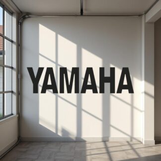 Sticker Autocollant yamaha moto AN87386