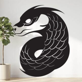 Sticker Autocollant serpent cobra animaux  ANI101