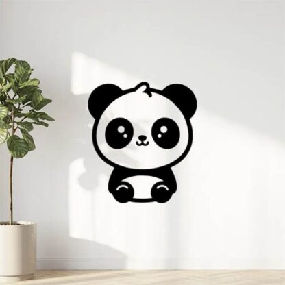 Sticker Autocollant ours panda animaux  ANI1043