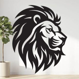 Sticker Autocollant lion animaux  ANI108
