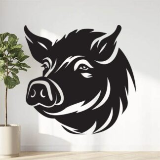 Sticker Autocollant cochon animaux  ANI109