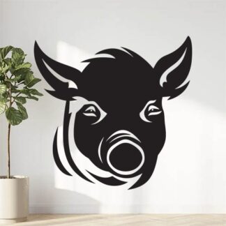 Sticker Autocollant cochon animaux  ANI110