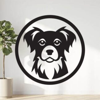 Sticker Autocollant chien animaux  ANI113
