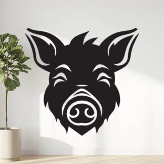 Sticker Autocollant cochon animaux  ANI116