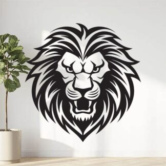 Sticker Autocollant lion animaux  ANI124