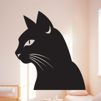 Sticker Autocollant chat animaux  ANI129