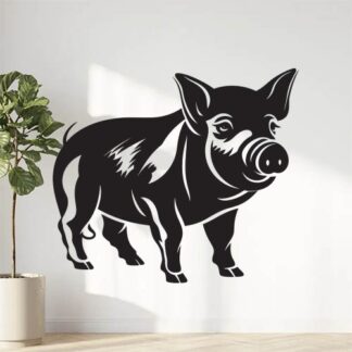 Sticker Autocollant cochon animaux  ANI132