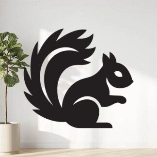 Sticker Autocollant ecureuil animaux  ANI134