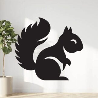 Sticker Autocollant ecureuil animaux  ANI140