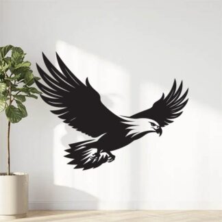 Sticker Autocollant oiseau aigle animaux  ANI2104