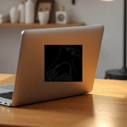 Sticker Autocollant oiseau aigle animaux  ANI2107