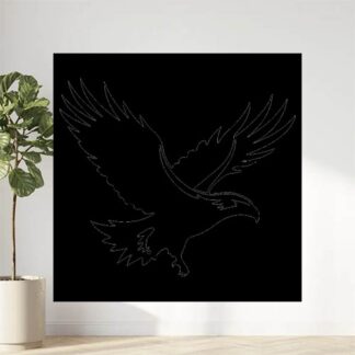 Sticker Autocollant oiseau aigle animaux  ANI2110