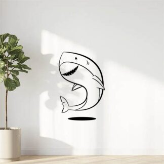 Sticker Autocollant poisson requin marin animaux  ANI897