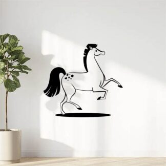 Sticker Autocollant cheval equide animaux  ANI902