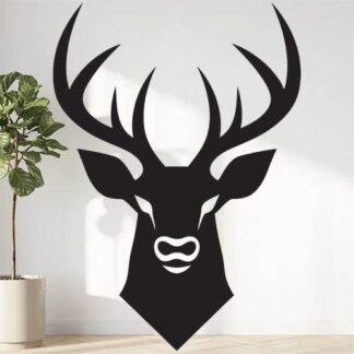 Sticker Autocollant cerf chasse animaux  ANI926