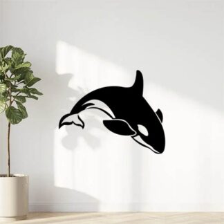 Sticker Autocollant baleine orque marin animaux  ANX21012