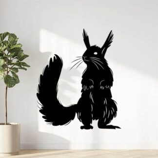 Sticker Autocollant ecureuil animaux  ANX21034