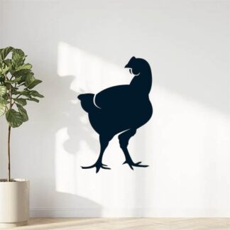 Sticker Autocollant poule poulet oiseau animaux  ANX21230
