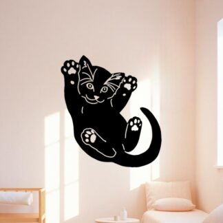 Sticker Autocollant chaton chat animaux  ANX64