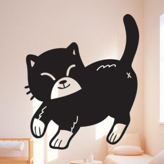 Sticker Autocollant chat manga animaux  ANX69