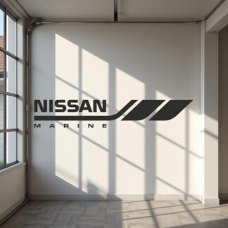 Sticker Autocollant  nissan marine Auto AS87298