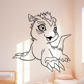 Sticker Autocollant pokemon gomamon digimon BD   AST544574