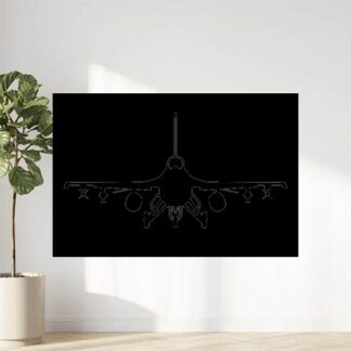 Sticker Autocollant avion falcon Auto AT87291