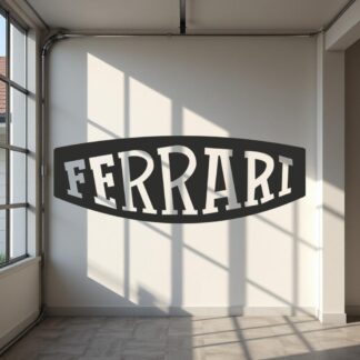 Sticker Autocollant  ferrari déformé Auto AU87291