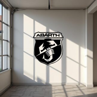 Sticker Autocollant abarth fiat auto  AUT0915