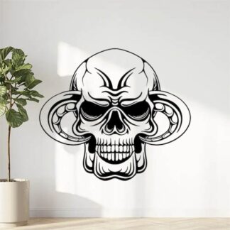 Sticker Autocollant tête de mort Skull AV187291