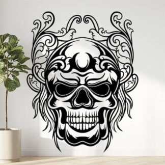 Sticker Autocollant tête de mort Skull AV187292