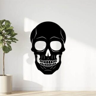 Sticker Autocollant tête de mort skull AV187308