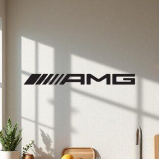 Sticker Autocollant mercedes amg logo brand  B1223