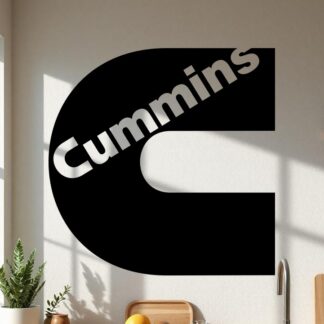 Sticker Autocollant cummins logo brand  B1239