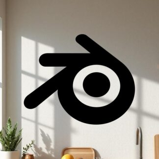 Sticker Autocollant blender logo brand  B1241