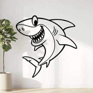 sticker autocollant Requin animaux poisson marin 1 B8Q36