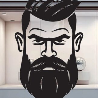 Sticker Autocollant barbier metier  BB27