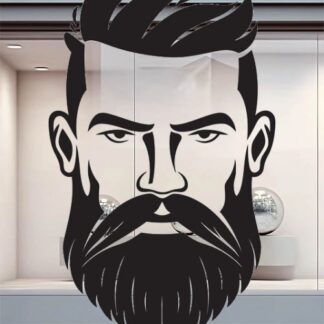 Sticker Autocollant barbier metier  BB30