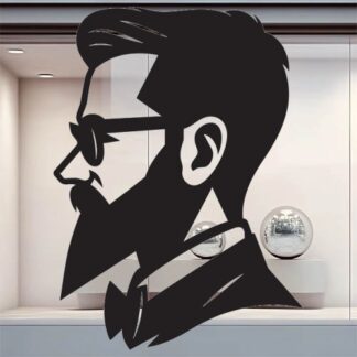 Sticker Autocollant barbier metier  BB31