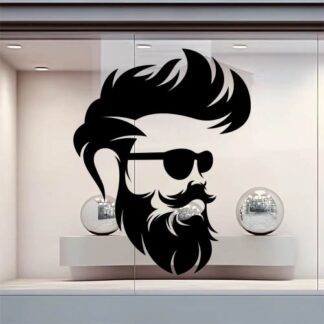 Sticker Autocollant barbier metier  BB36