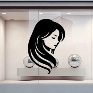 Sticker Autocollant coiffeur barbier  metier  BB49