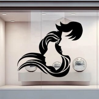 Sticker Autocollant coiffeur barbier  metier  BB50