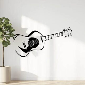sticker autocollant musique guitare 5 BDEHI