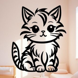 sticker autocollant chat animaux 4 BE7CE