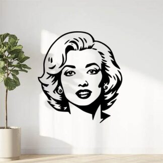 sticker autocollant célébrité Marilyn Monroe 2 BJIEO