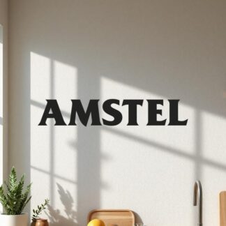 Sticker Autocollant amstel boisson brand  BR0905
